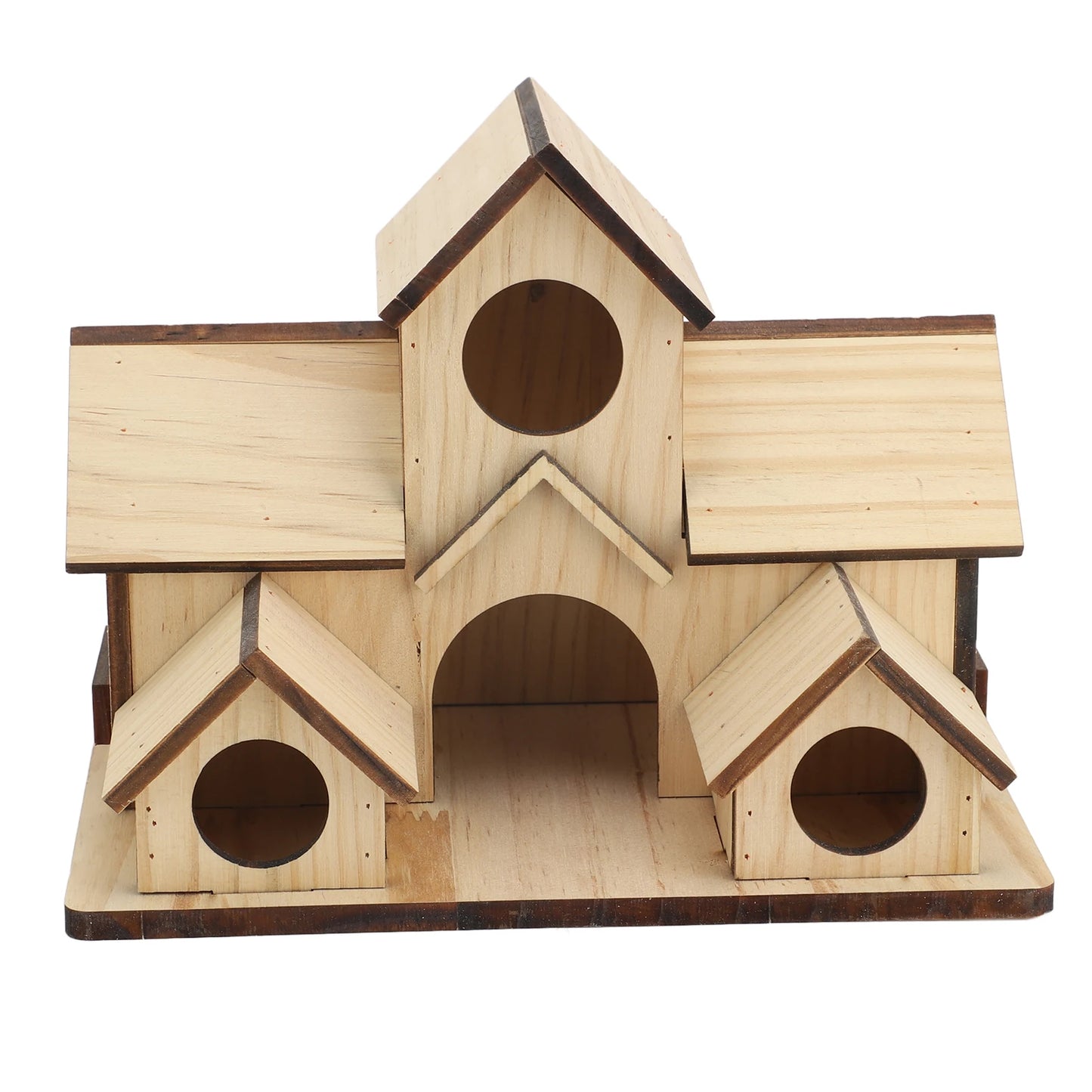 Holz Vogelhaus – DIY Vogelhäuschen zum Bemalen & Aufhängen für Garten & Balkon