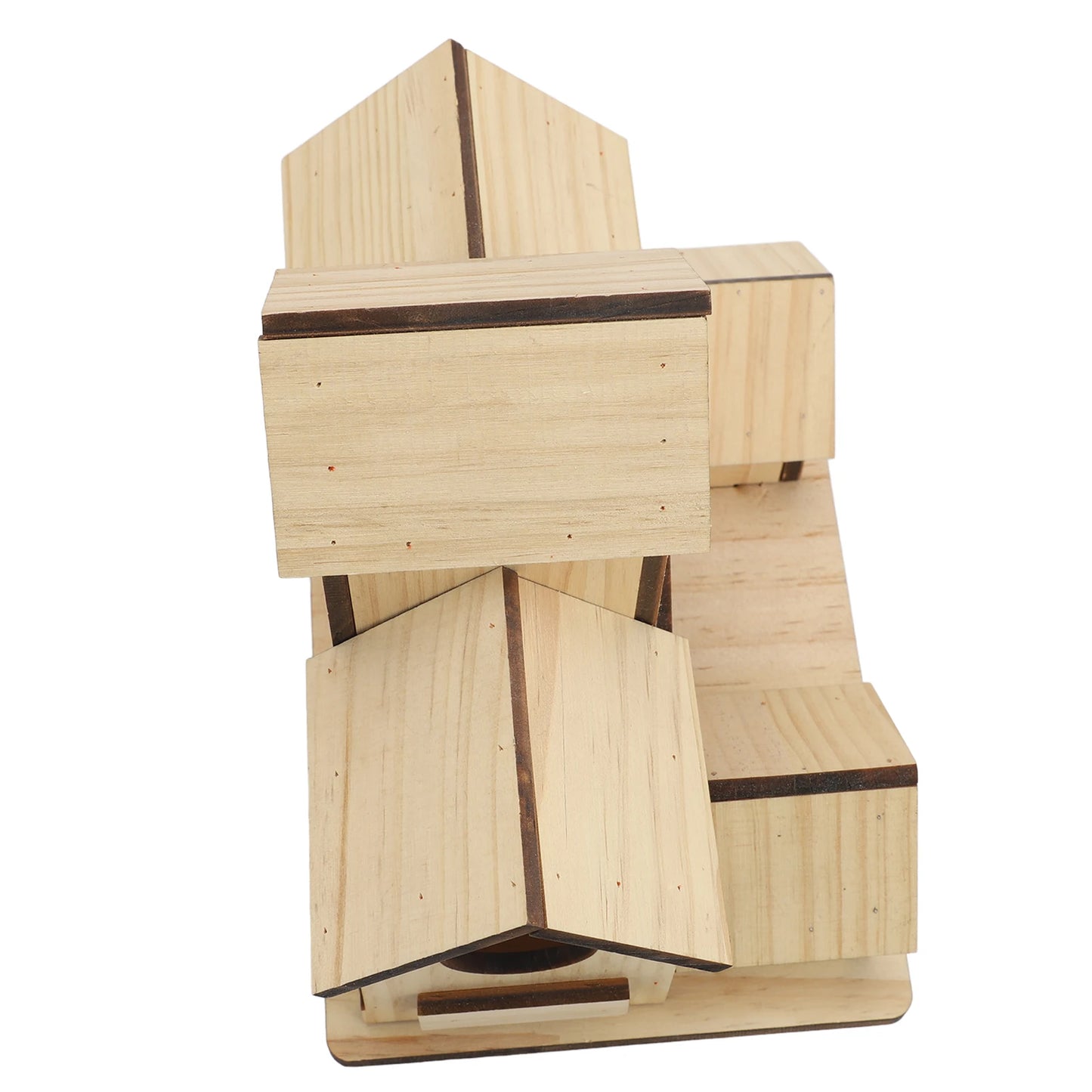 Holz Vogelhaus – DIY Vogelhäuschen zum Bemalen & Aufhängen für Garten & Balkon