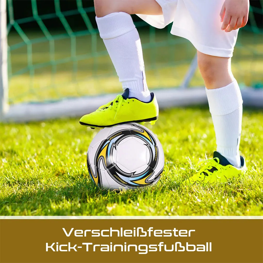 Fußball Größe 5 – Nahtlos, Rutschfest & Langlebig für Training & Spiele