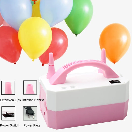 Gowinbaby Elektrische Ballonpumpe 600W – Doppel-Düse für Party & Hochzeit
