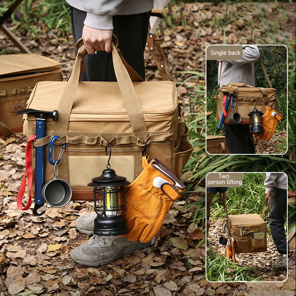 30L Camping Organizer Tasche – Faltbare Aufbewahrung für Outdoor & Reisen