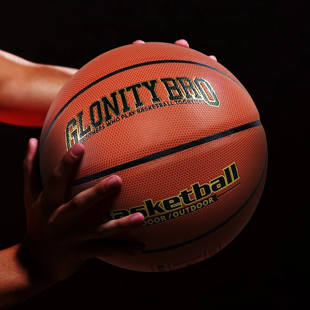 Basketball Größe 7 – Leder, Verschleißfest, Trainings- & Spielball