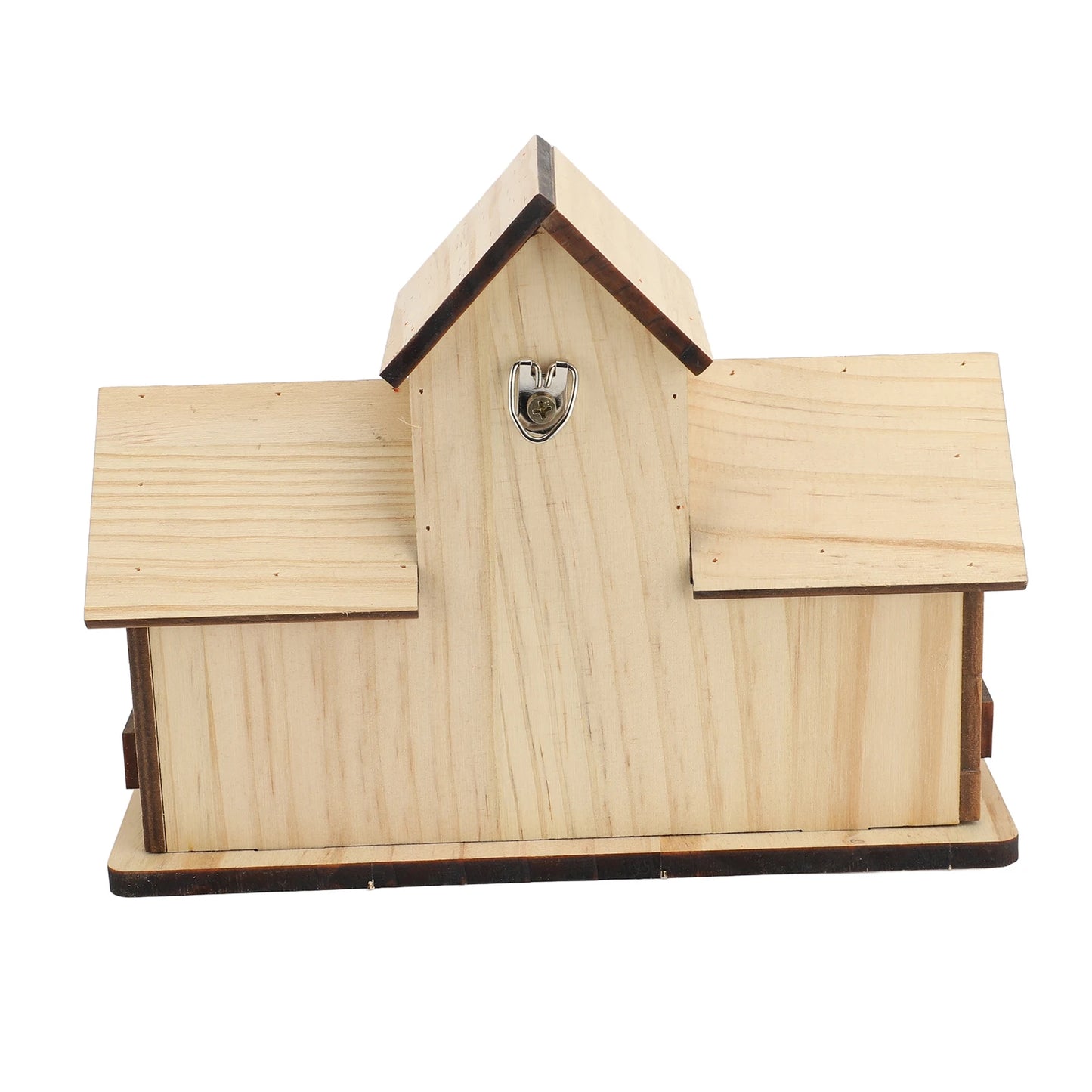 Holz Vogelhaus – DIY Vogelhäuschen zum Bemalen & Aufhängen für Garten & Balkon