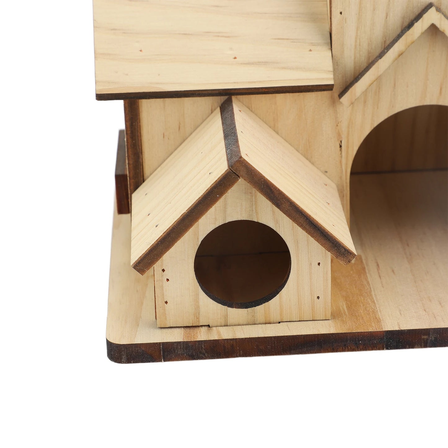 Holz Vogelhaus – DIY Vogelhäuschen zum Bemalen & Aufhängen für Garten & Balkon