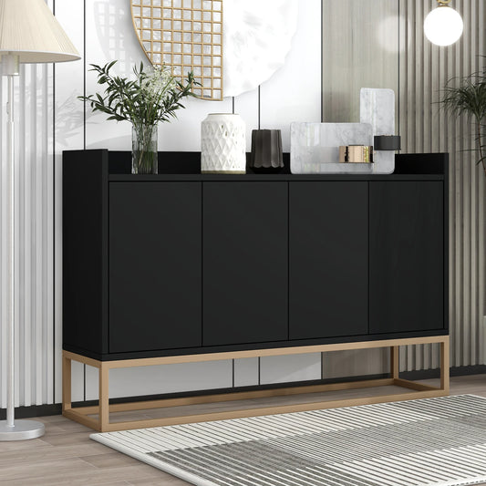 Modernes Sideboard - Minimalistisch mit 4 Türen & Stauraum