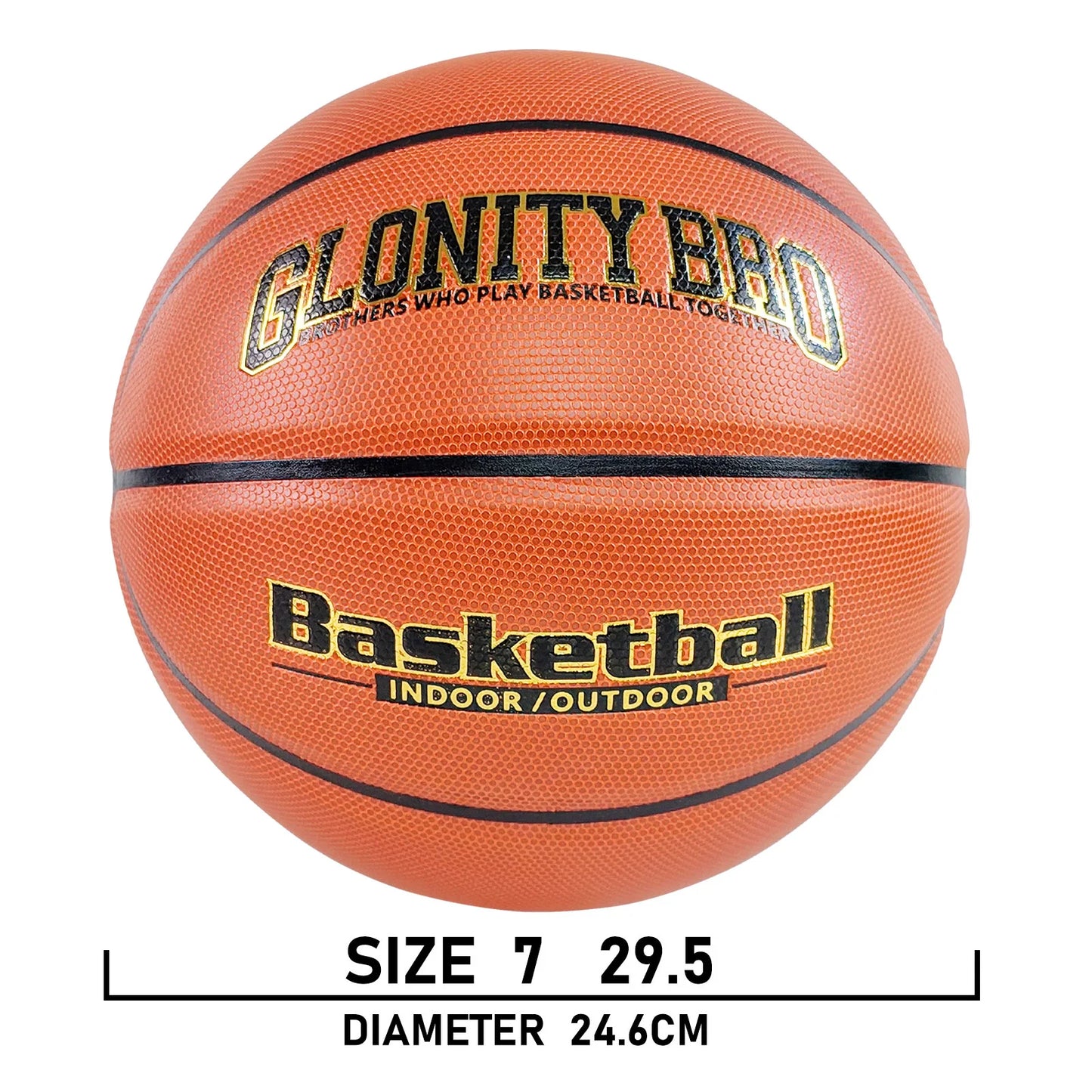 Basketball Größe 7 – Leder, Verschleißfest, Trainings- & Spielball