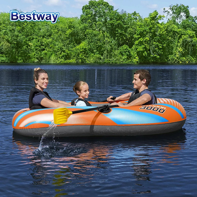 Bestway Kajak für 1–3 Personen – Robustes PVC-Boot für Abenteuer