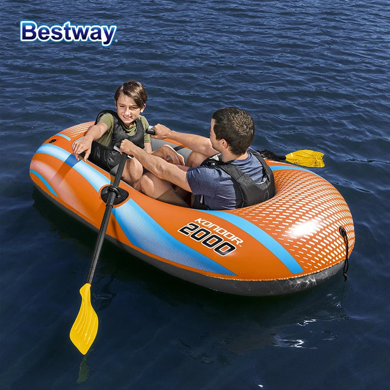 Bestway Kajak für 1–3 Personen – Robustes PVC-Boot für Abenteuer