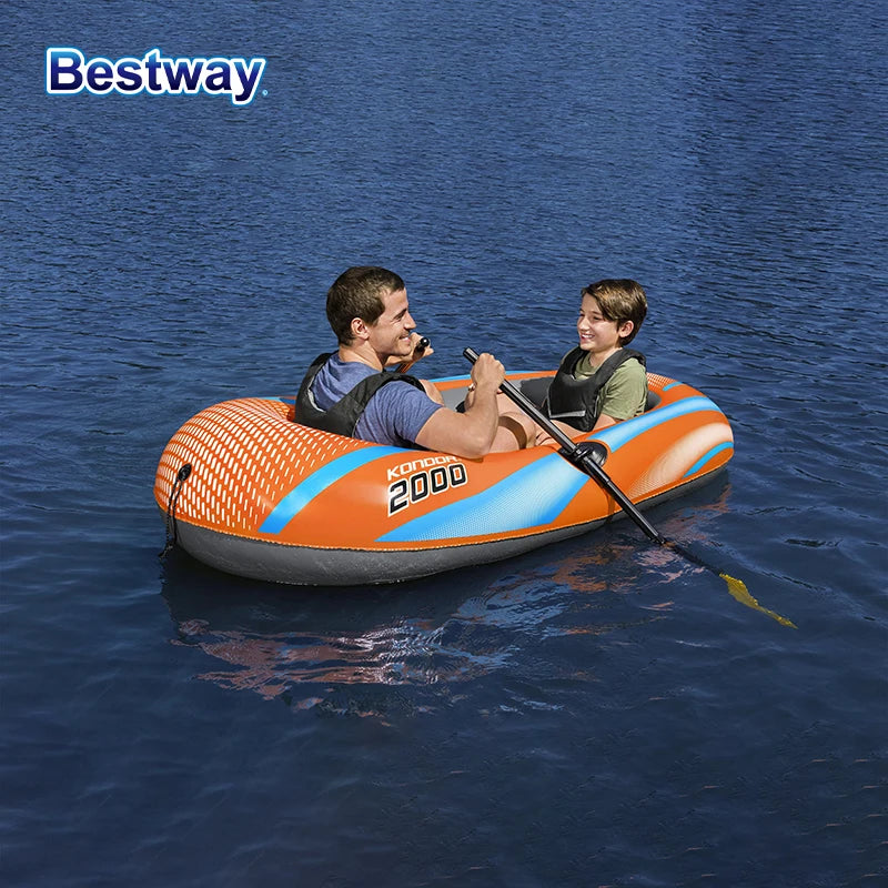 Bestway Kajak für 1–3 Personen – Robustes PVC-Boot für Abenteuer