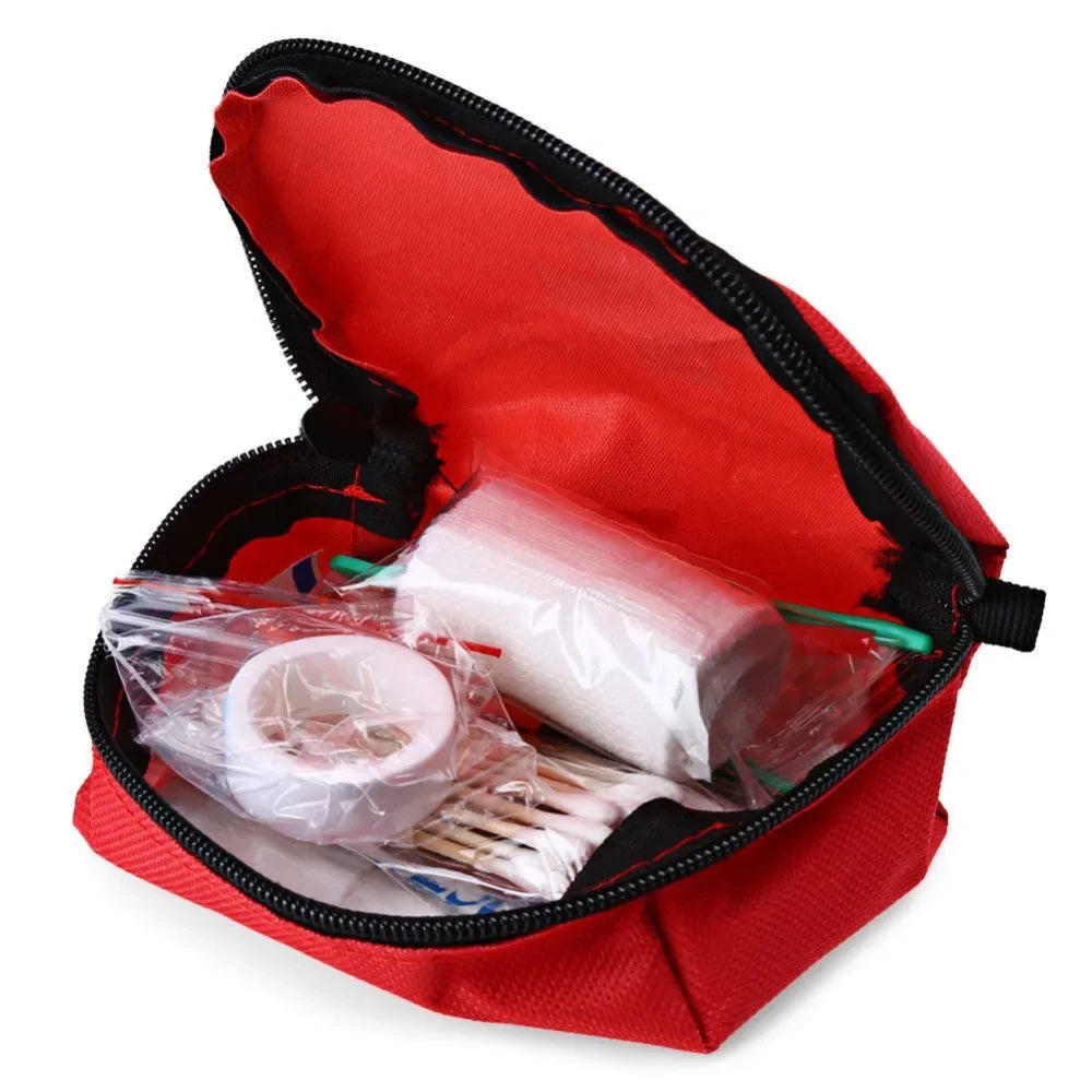 Tragbare Aufbewahrungstasche – Erste-Hilfe-Notfall-Medikamententasche, Outdoor-Pillen-Organizer, Survival-Kit, Reisezubehör