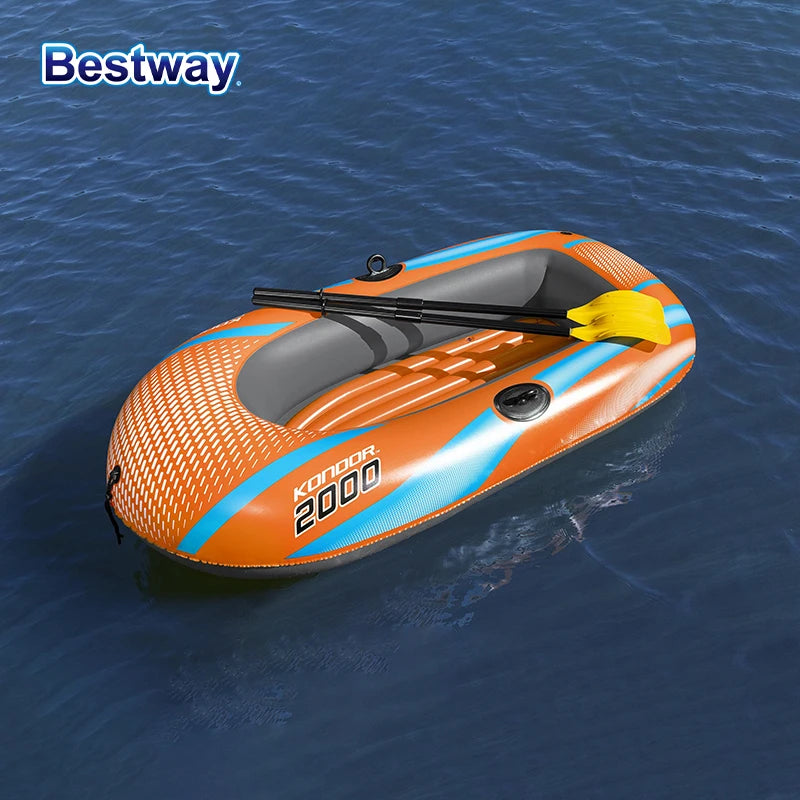 Bestway Kajak für 1–3 Personen – Robustes PVC-Boot für Abenteuer