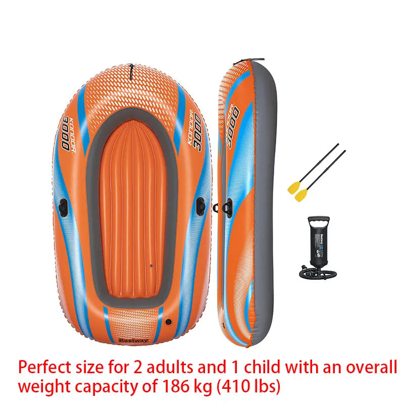 Bestway Kajak für 1–3 Personen – Robustes PVC-Boot für Abenteuer