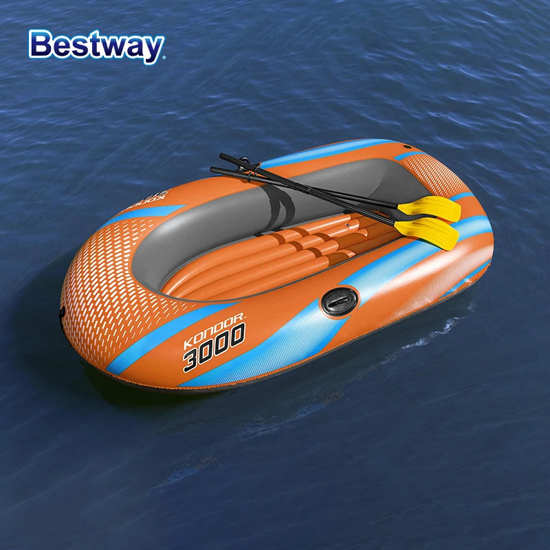 Bestway Kajak für 1–3 Personen – Robustes PVC-Boot für Abenteuer