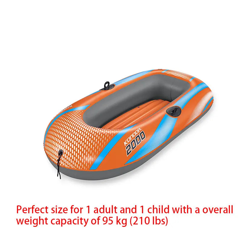 Bestway Kajak für 1–3 Personen – Robustes PVC-Boot für Abenteuer