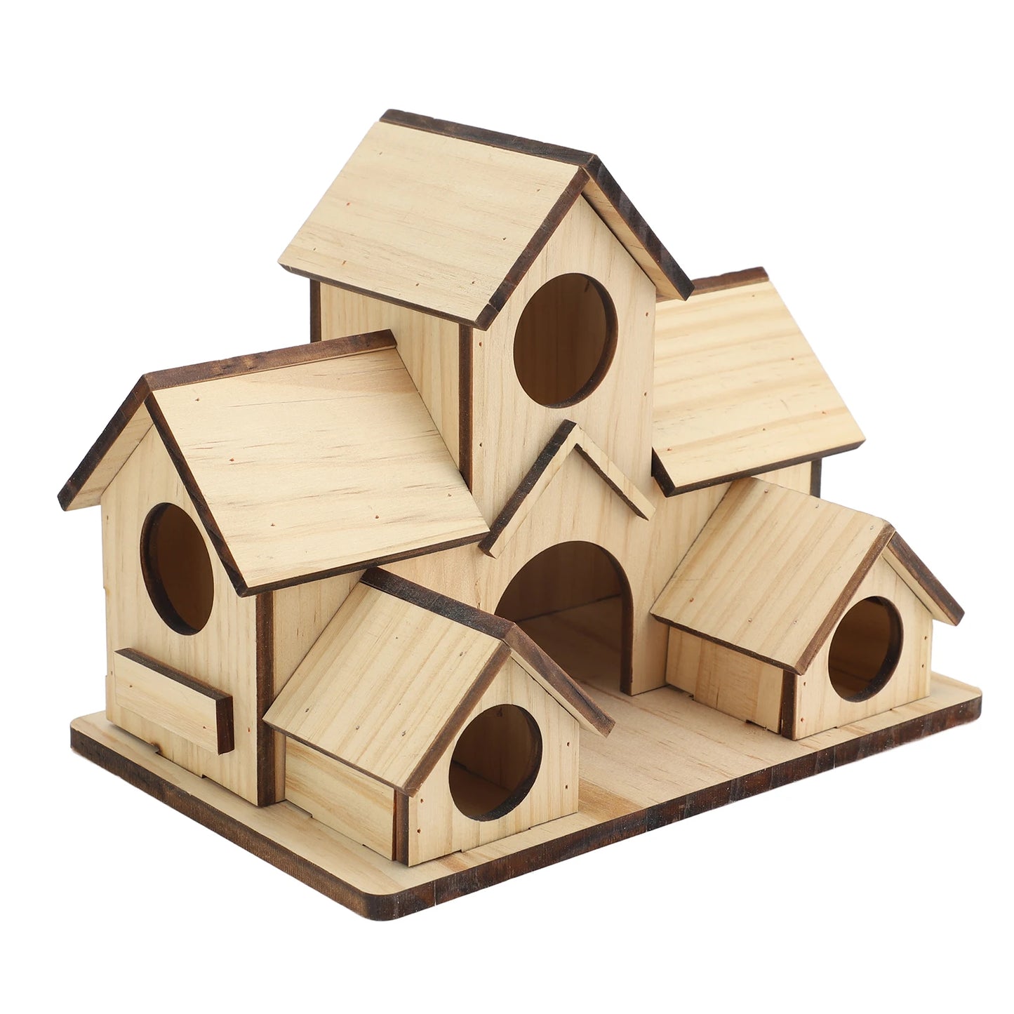 Holz Vogelhaus – DIY Vogelhäuschen zum Bemalen & Aufhängen für Garten & Balkon