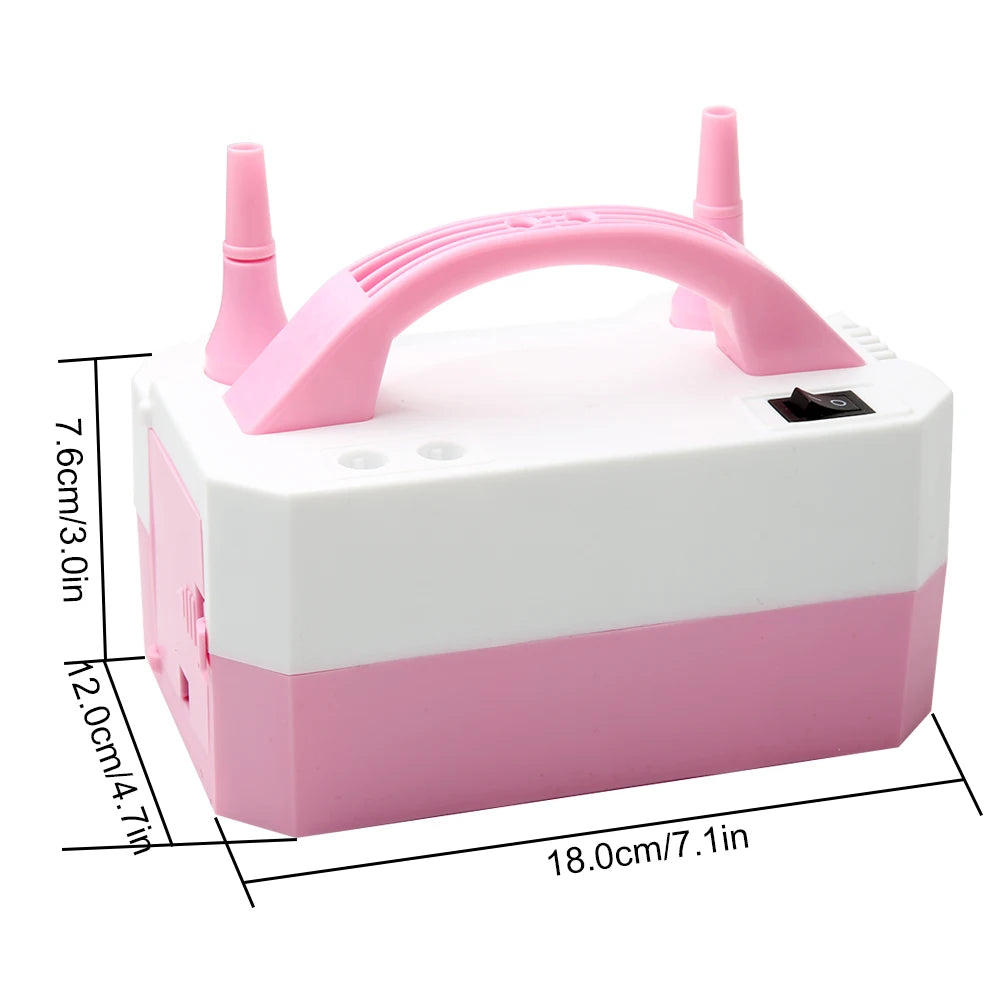 Gowinbaby Elektrische Ballonpumpe 600W – Doppel-Düse für Party & Hochzeit